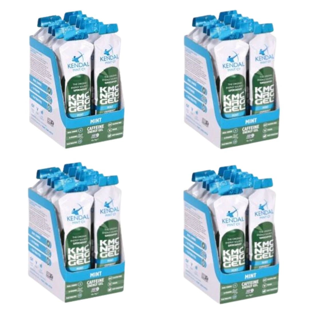 KMC NRG GEL+ Mint Flavour Caffeine Bundle L (48x70g Gels)